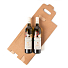Obraz Krabice na víno, hnědé, na 2 lahve