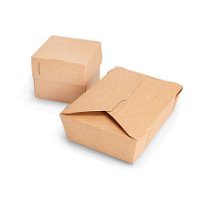 Jednorázové papírové krabičky na jídlo