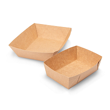 Jednorázové papírové misky na jídlo