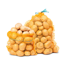Obraz Rašlové pytle na brambory, cibuli nebo dřevo