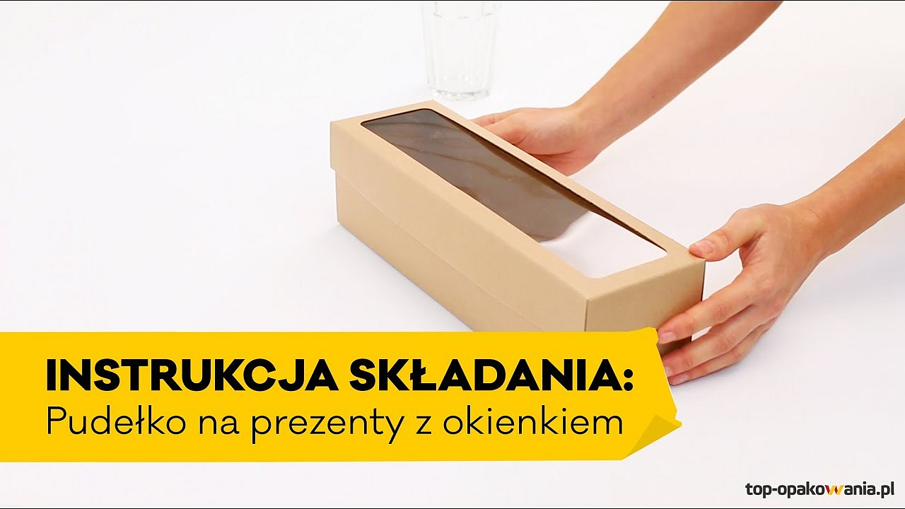 Obraz Instrukcja składania pudełka prezenty